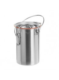 Безопасный переносной контейнер для лаб. посуды 50-250 мл, нержавеющая сталь 18/10, h=140 D=100/130 1л. (8300SS)