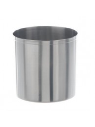 Чашка кристаллизационная, высокая, нержавеющая сталь 18/10 H=50 D=85 250 мл. (8561)