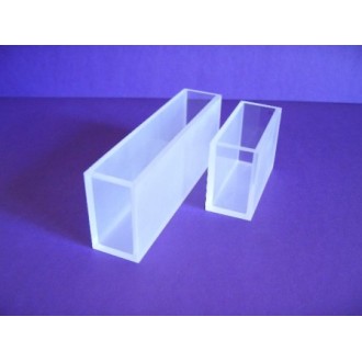 Кювера стеклянная (стекло оптическое К8) для фотоколориметров и спектрофотометров, L оптич. пути 20 мм