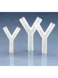 Соединитель Y-образный для шлангов с внутр. диам. 14-15 мм, пластиковый PP (80526) (Vitlab)