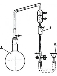 Прибор №1 эфирн. масла методом Клевенджера, без штатива (ГФ 5.184.082) (1767)