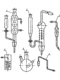Комплект стеклянных изделий для определения азота в жидкости (Эскиз 1-96) (1006)