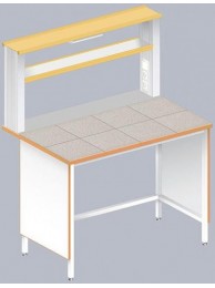Стол пристенный физический ЛАБ-1200 ПК (Керам. плитка)