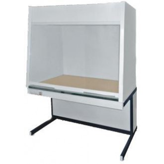 Шкаф вытяжной для нагревательных и муфельных печей б/роз. 1200 ШВнп-ст (керамика KS-12)
