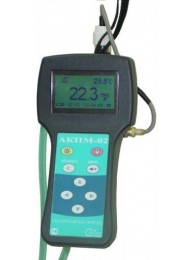 Портативный кислородомер /термооксиметр/ для котельных АКПМ-1-02Т (проточный сенсор)