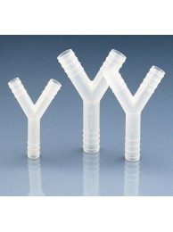 Соединитель Y-образный для шлангов с внутр. диам. 6-7 мм, пластиковый PP (80466) (Vitlab)