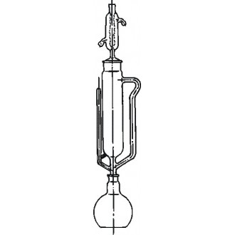 Прибор Сокслета-10 КШ 85/45 эк, 1,5 л. (1674)