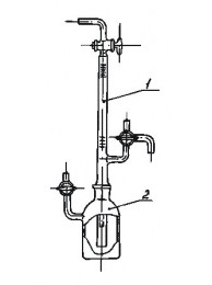 Прибор для определения объемной доли примесей в хлоре (Эскиз 1-74) (395)